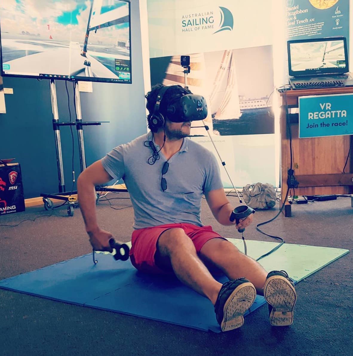 State of the art sailing in virtual reality